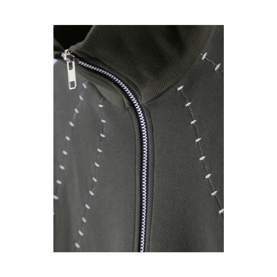 키아세 자수 트랙 자켓 올리브(Kiiace Embroidered Track Jacket Olive) - 4