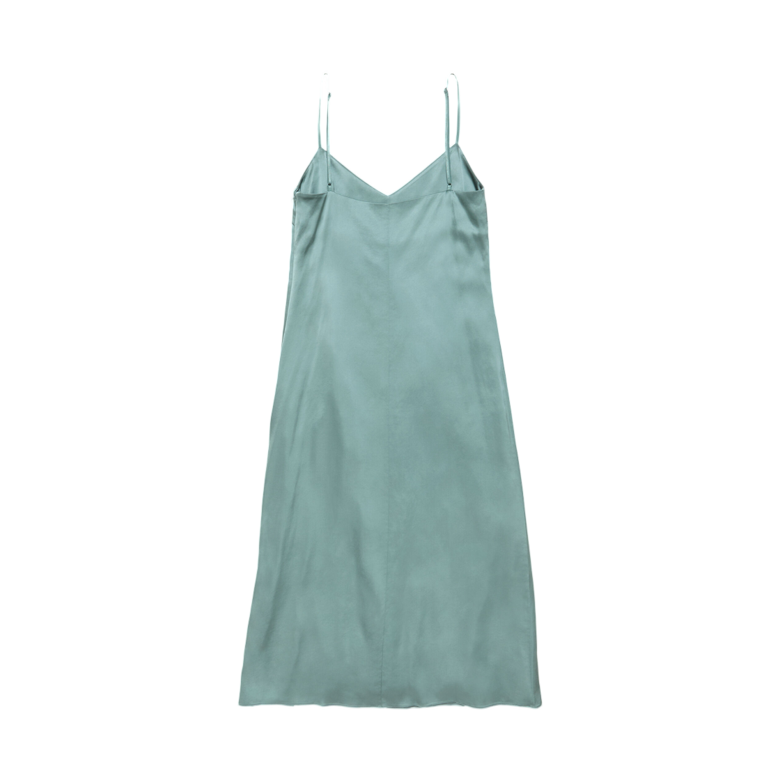 (W) 아크네 스튜디오 사틴 드레스 세이지 그린((W) Acne Studios Satin Dress Sage Green) - 2