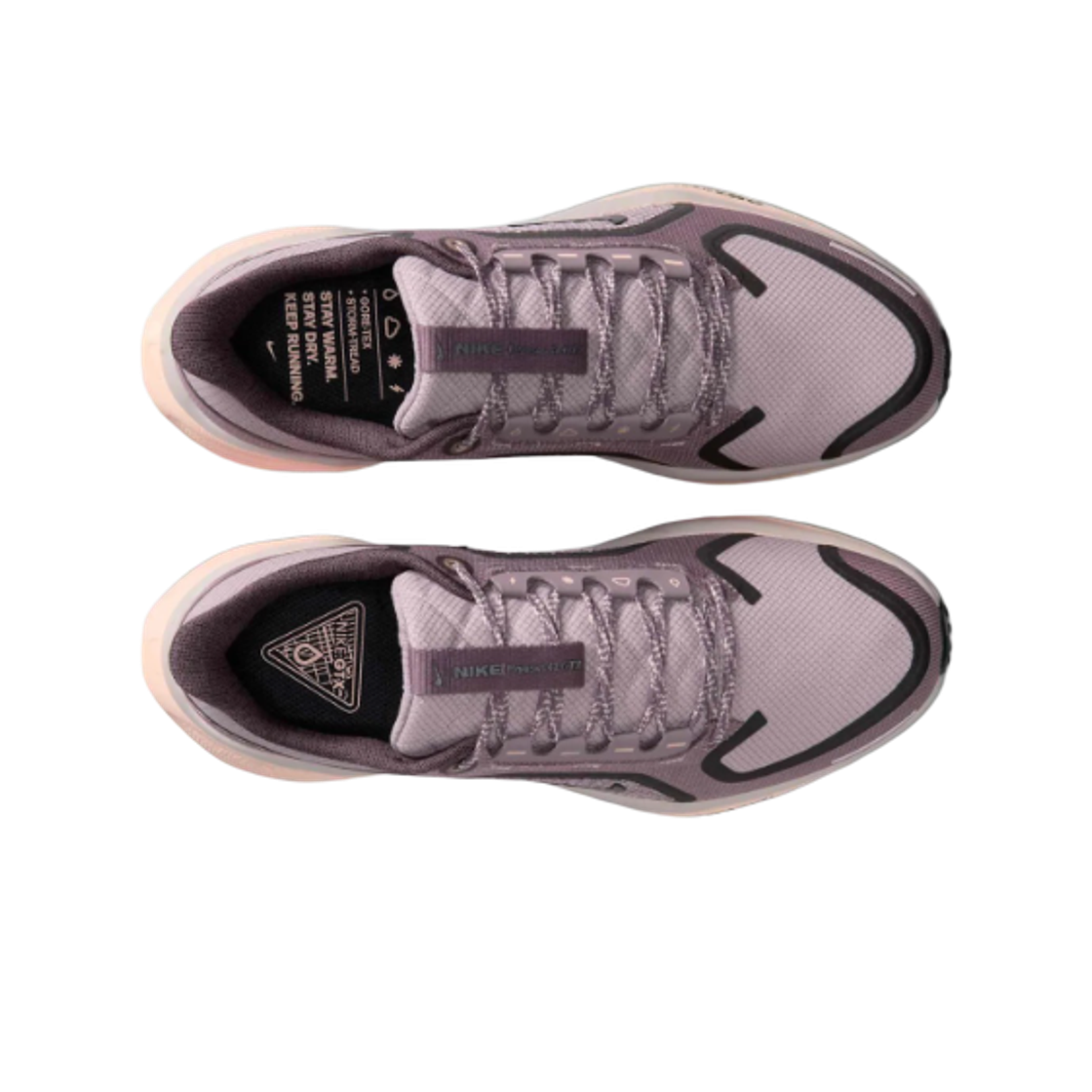(W) 나이키 에어 줌 페가수스 41 고어텍스 플래티넘 바이올렛 크림슨 틴트((W) Nike Air Zoom Pegasus 41 Gore-Tex Platinum Violet Crimson Tint) - 2