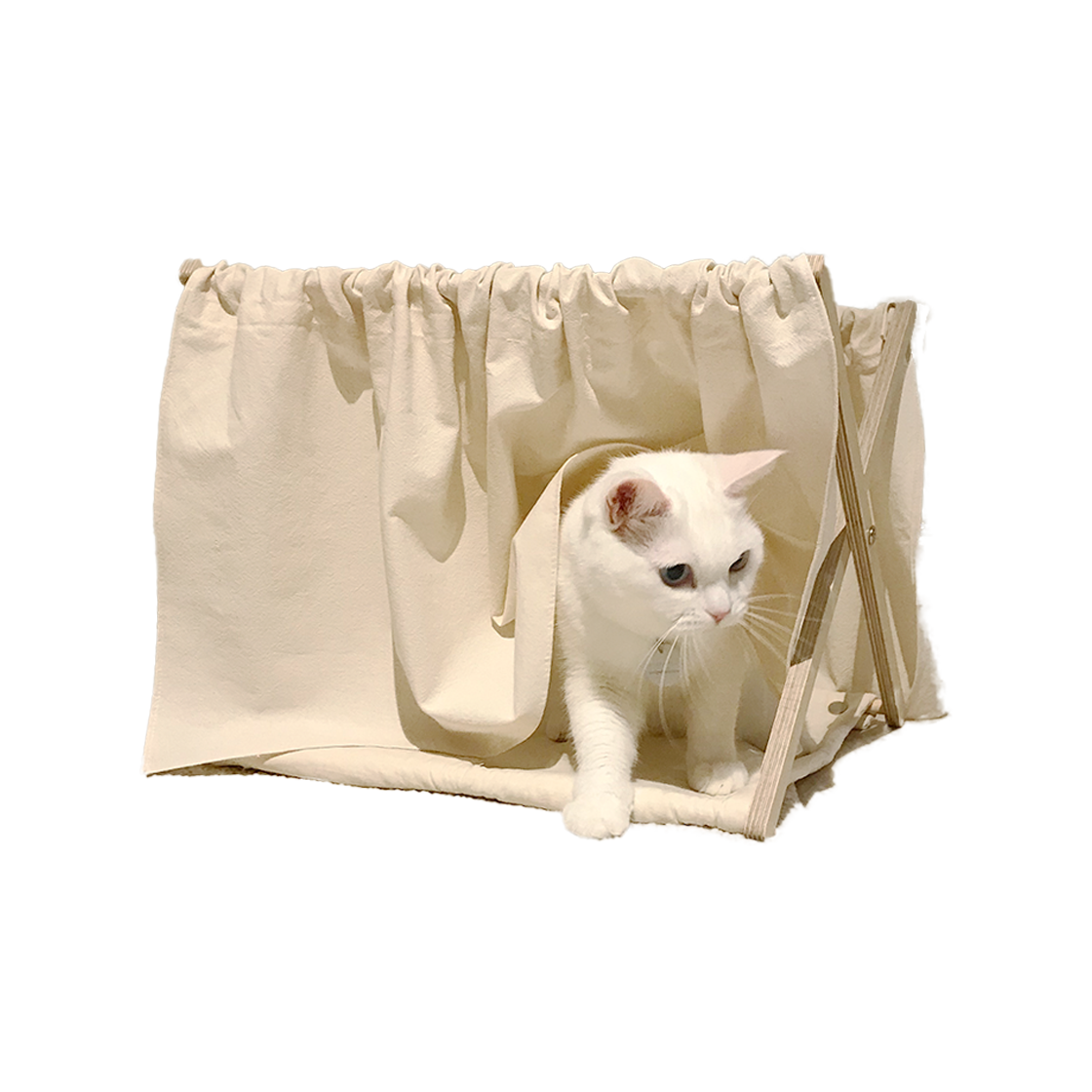 집에가야돼 고양이 커튼놀이 숨숨집2(gottagohome Curtain hide&seek house)