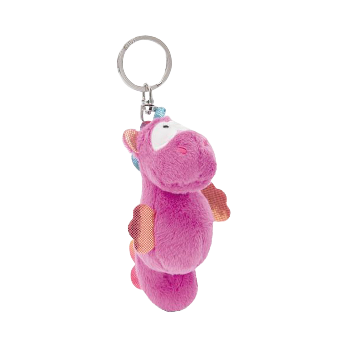 니키 해마 마젠타 키링 9cm([KREAM 단독] NICI Keyholder sea horse Laguna Rainbow magenta 9cm GREEN) - 1