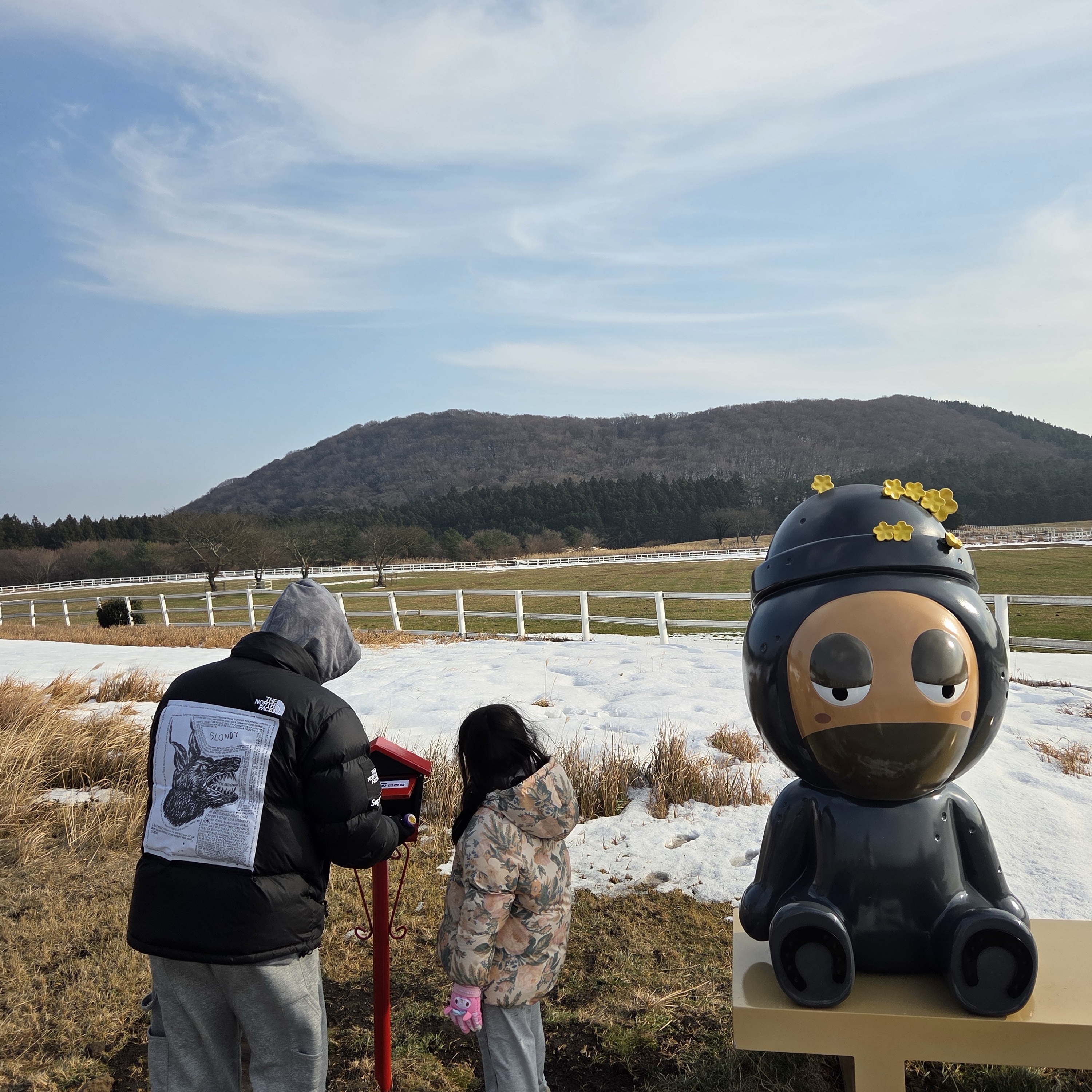 Supreme x The North Face Nuptse Jacket Black - 24FW 착용 스타일 - 1