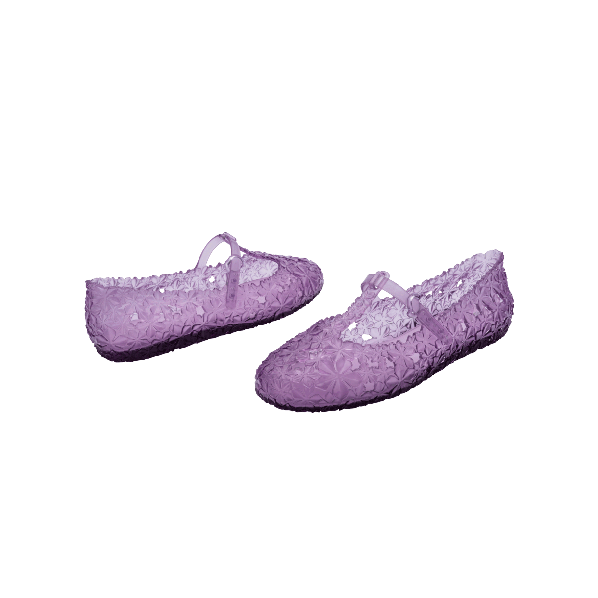 멜리사 x 수잔 팡 우먼 다프니스 발레리나 클리어 라일락 - 26SS(Melissa x Susan Fang Women Daphnis Ballerina Clear Lilac - 26SS) - 4