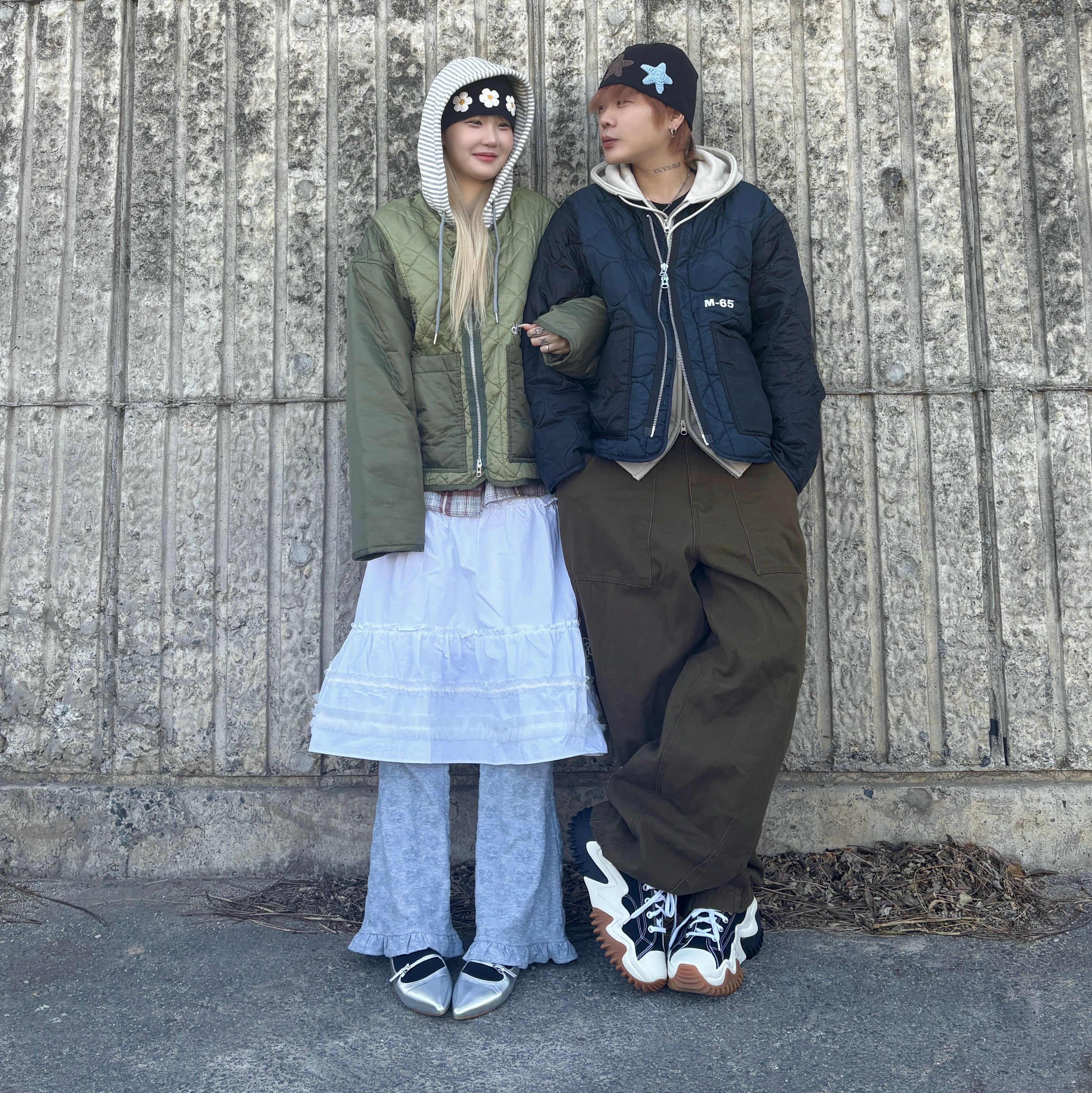 Converse Run Star Motion Ox Foundational Black 착용 스타일 - 3