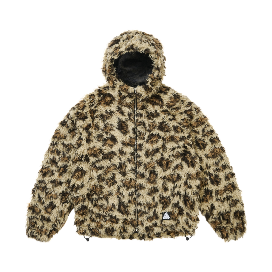 - Palace Furry Fleece Jacket Leopard - 26SS