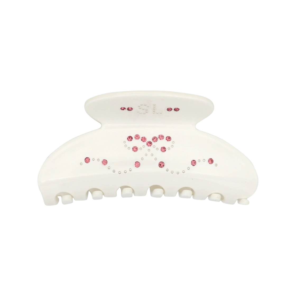 - (W) Sandy Liang Princess Hair Claw Panna Cotta