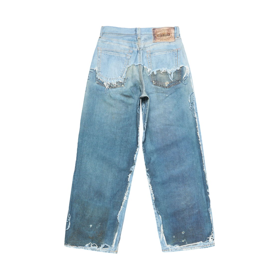 아크네 스튜디오 트롱프 뢰유 진 1981 미드 블루(Acne Studios Trompe L’oeil Jeans 1981 Mid Blue) - 2