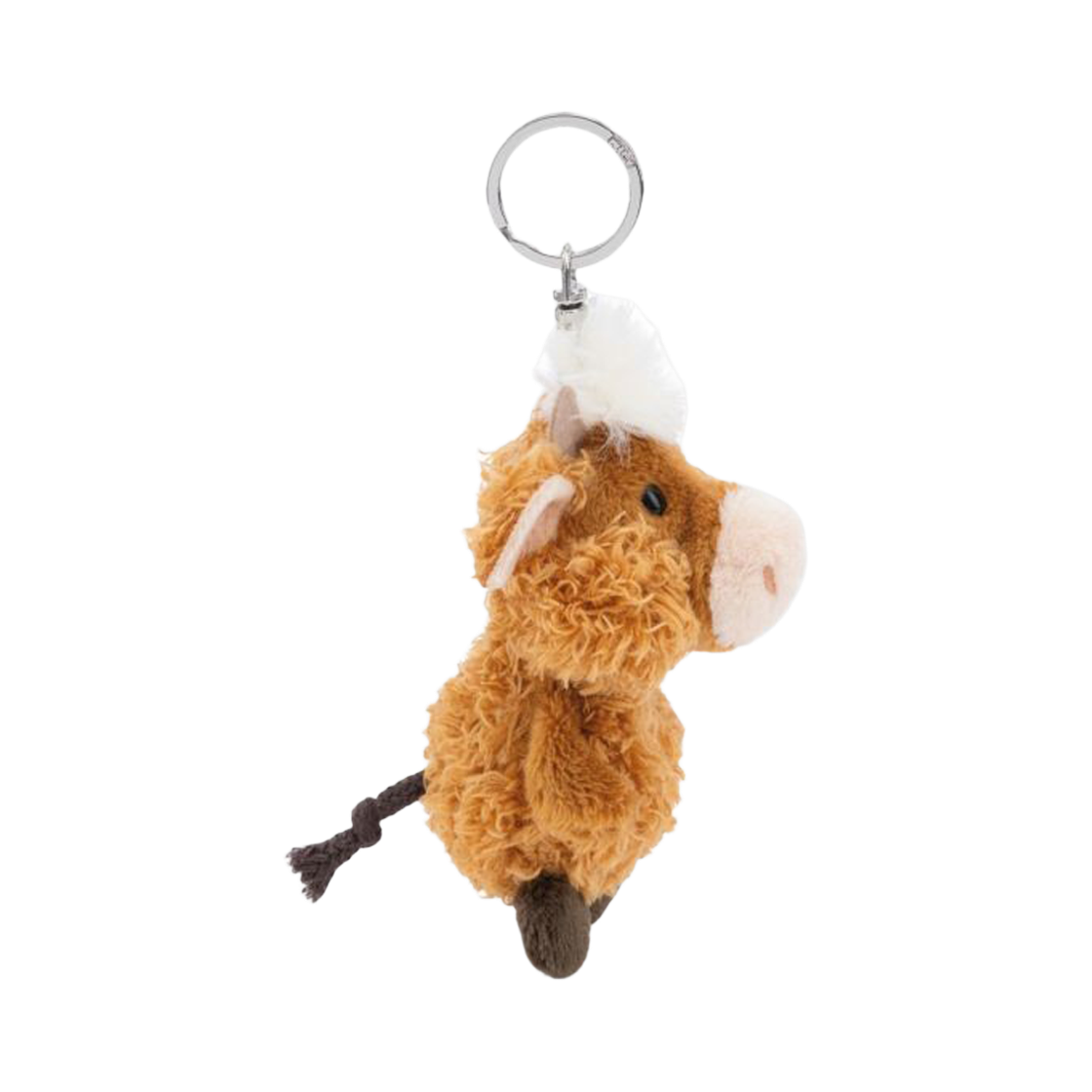 니키 소 맥무레이 키링 10cm([KREAM 단독] NICI Keyholder highland cattle McMooray 10cm GREEN) - 2