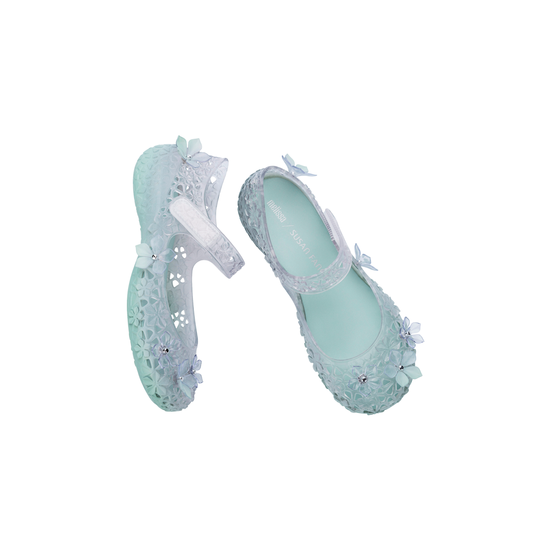 멜리사 x 수잔 팡 우먼 루나 블룸 스포티 발레리나 그린 - 26SS(Melissa x Susan Fang Women Luna Bloom Sporty Ballerina Green - 26SS) - 5