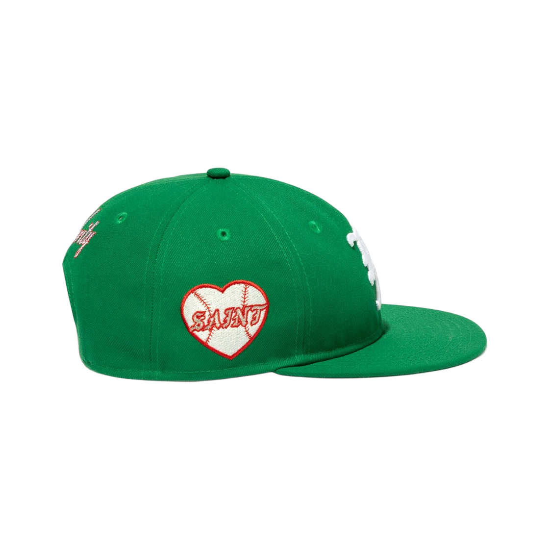 뉴에라 MLB x 세인트 마이클 레트로 크라운 9피프티 바이저 켈리 그린(New Era MLB x Saint Mxxxxxx Retro Crown 9Fifty Visor Kelly Green) - 4
