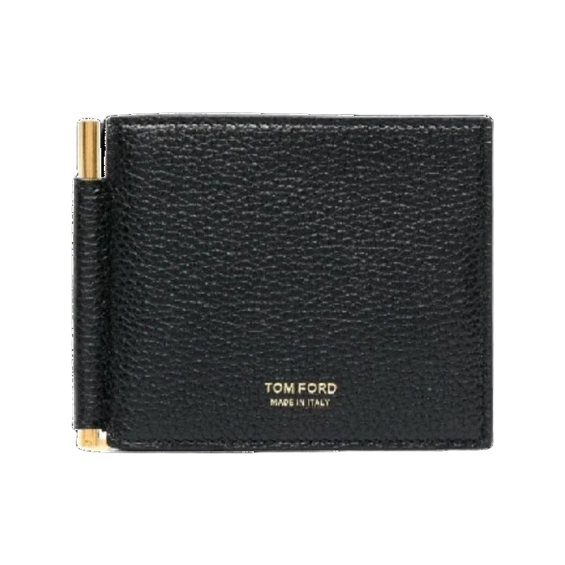 Y0231 LCL158G 1N001 25F [15% 쿠폰] Tom Ford Grain Leather Money Clip Wallet Black
