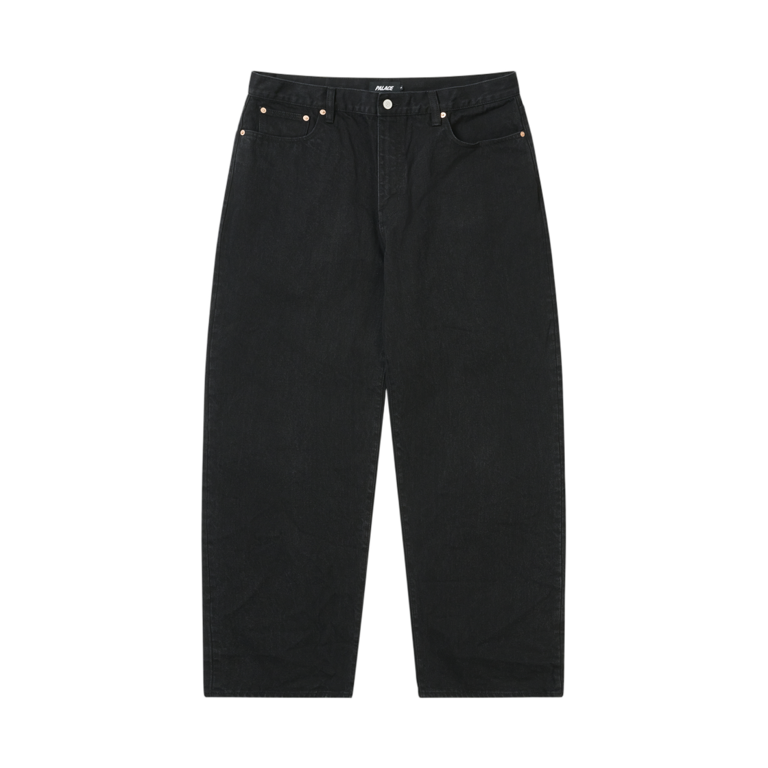 팔라스 르 스크립트 P90 배기 진 블랙 - 26SS(Palace Le Script P90 Baggy Jean Black - 26SS) - 1