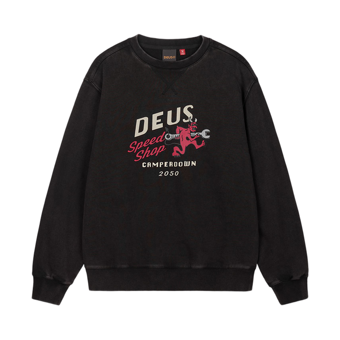 - Deus Ex Machina Dogleg Sweatshirt Black