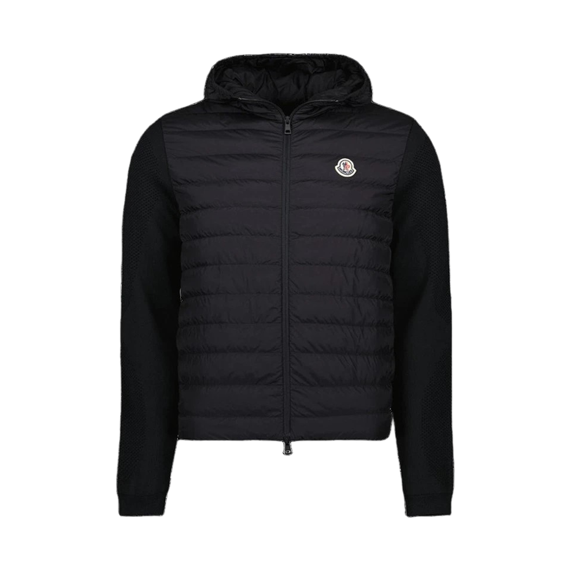 9B00009 M1124 999 24S [15% 쿠폰] Moncler Logo Patch Jacket Black - 24SS