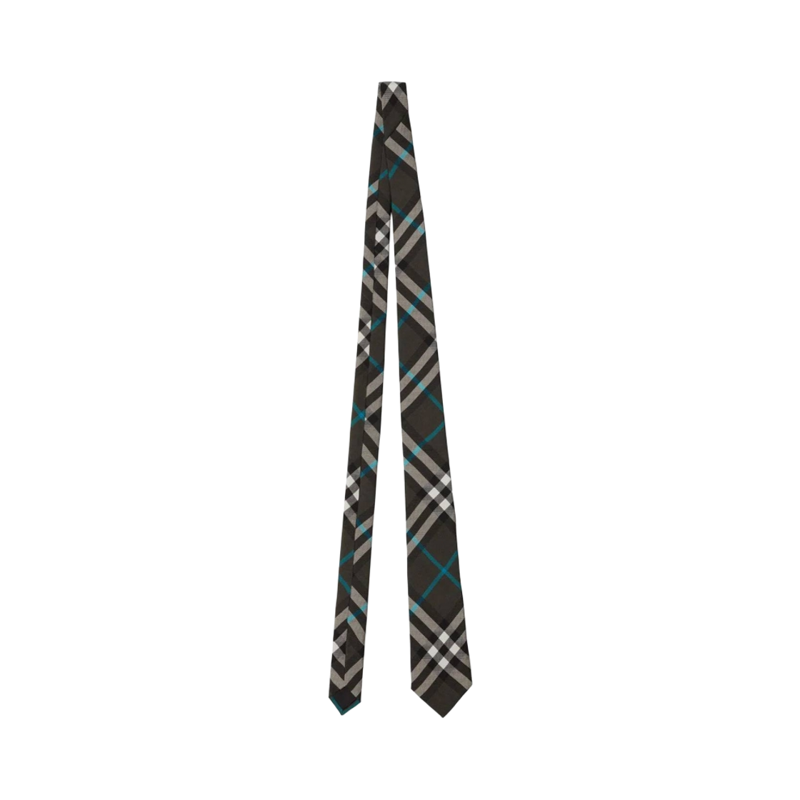 8092951 Burberry Check Silk Tie Snug