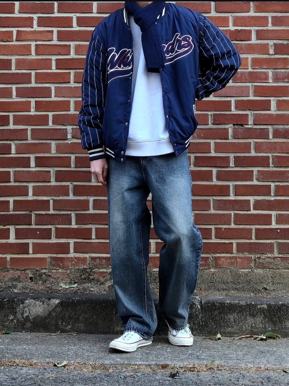 Converse Chuck 70 Ox White - Standard 착용 스타일 - 3