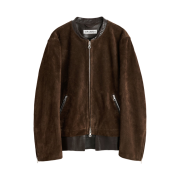 Our Legacy Drift Jacket Wenge Brown Wet Suede