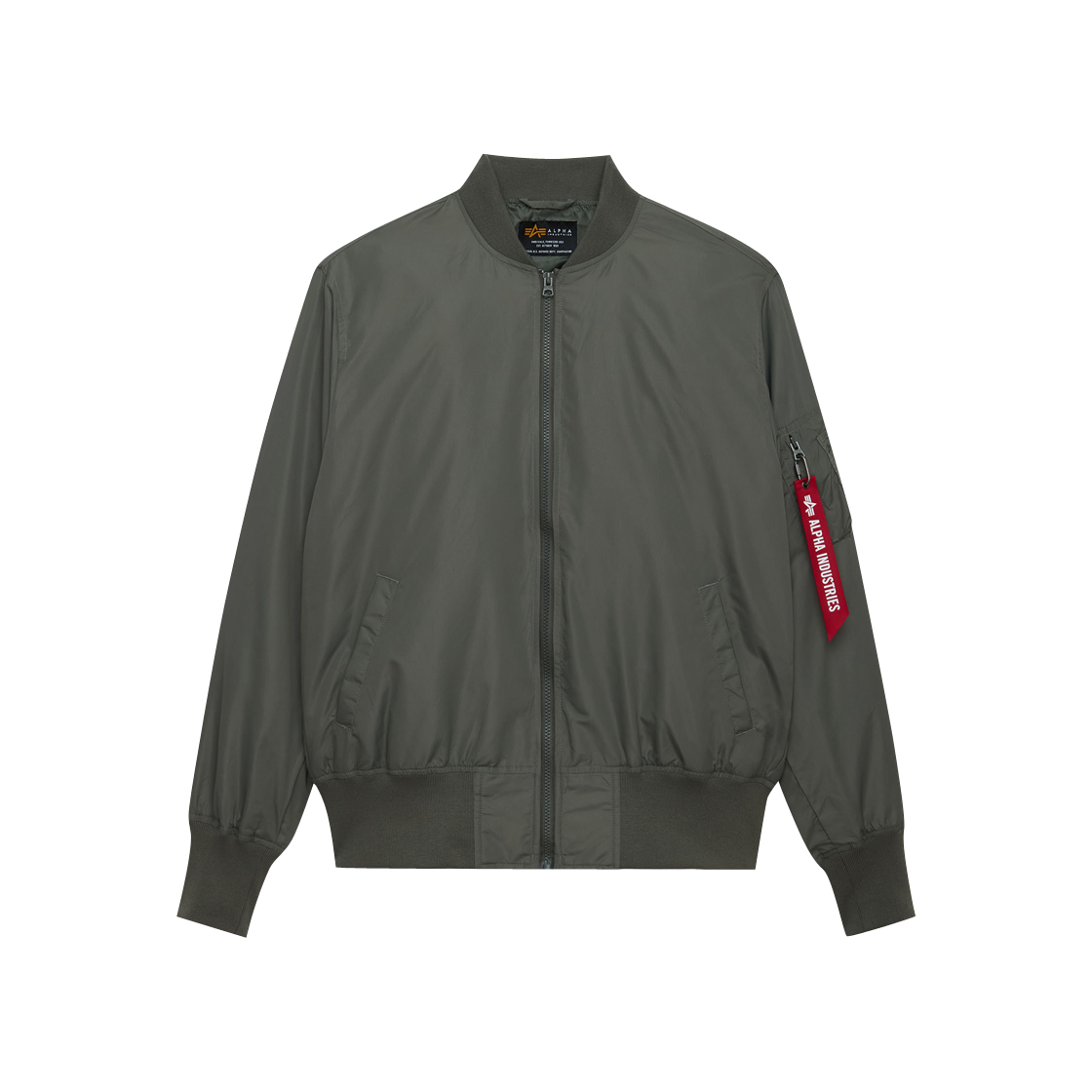 AI26I1000008FIG ALPHA INDUSTRIES L-2B Hunter Relaxed Flight Jacket Field Gray