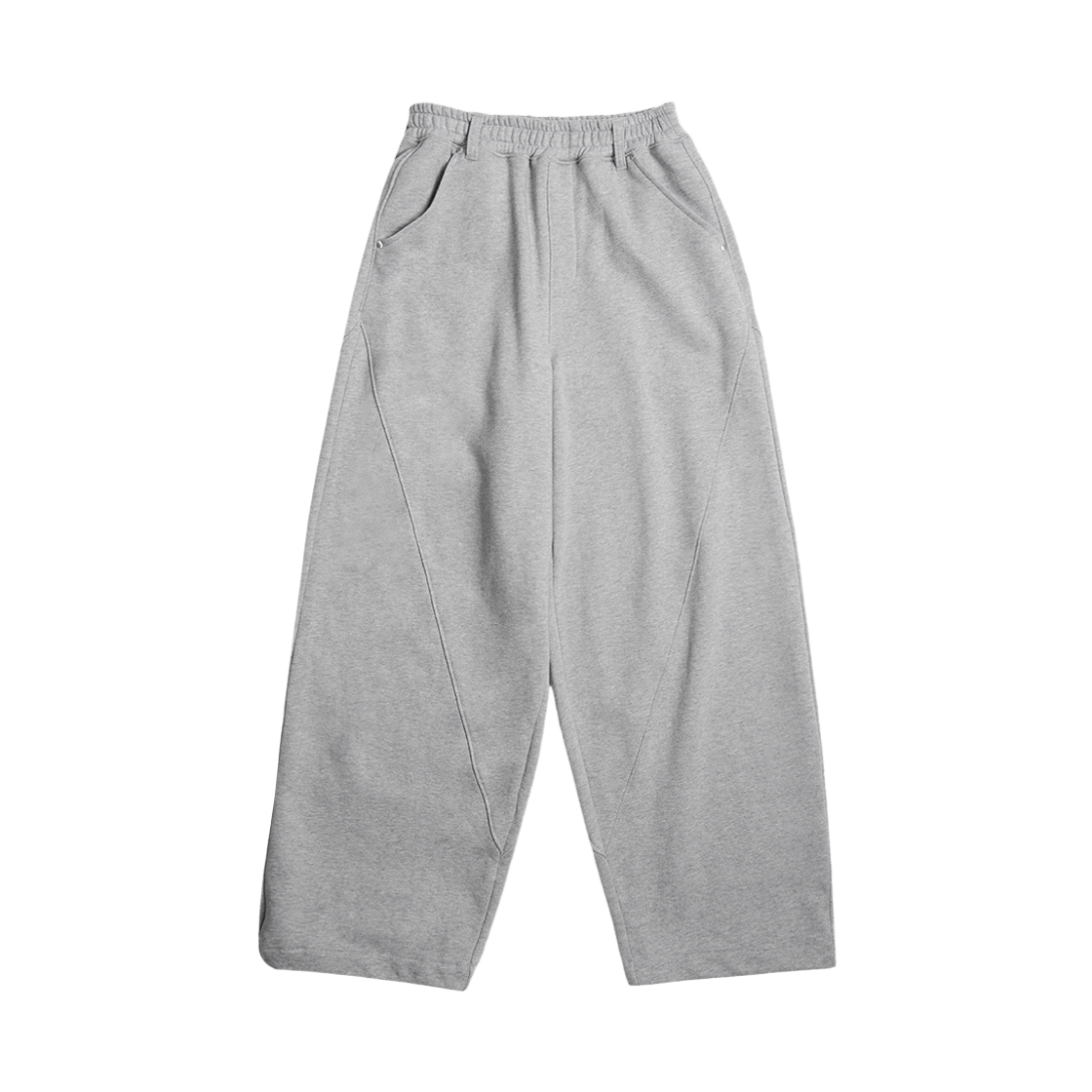 리오므 커브드 벌룬 스웻 팬츠 멜란지(Riomeu Curved Balloon Sweatpants Melange) - 2