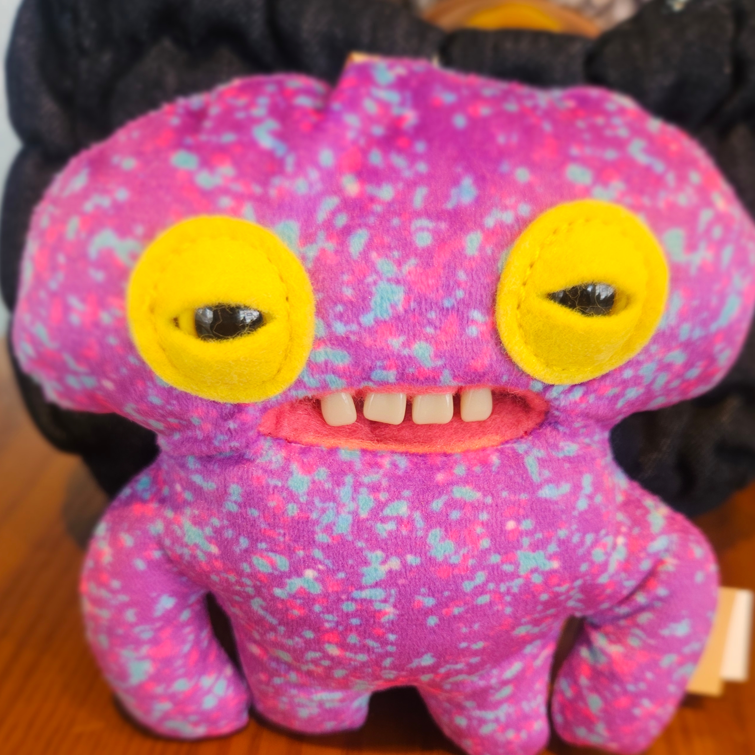 Human Made Heart Rubber Coaster Pink, Fuggler Misfits Squidge Purple 착용 스타일 - 8