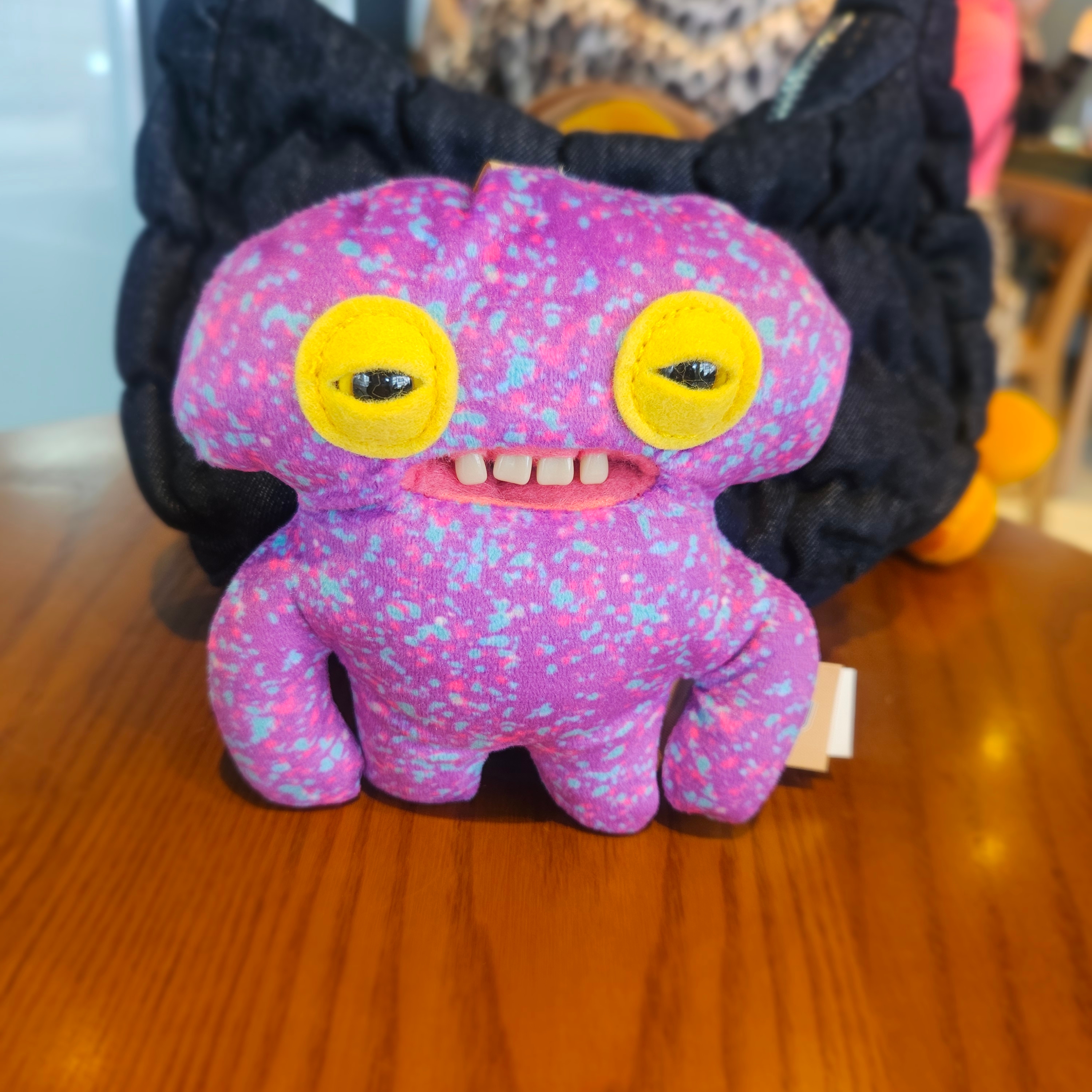 Human Made Heart Rubber Coaster Pink, Fuggler Misfits Squidge Purple 착용 스타일 - 7