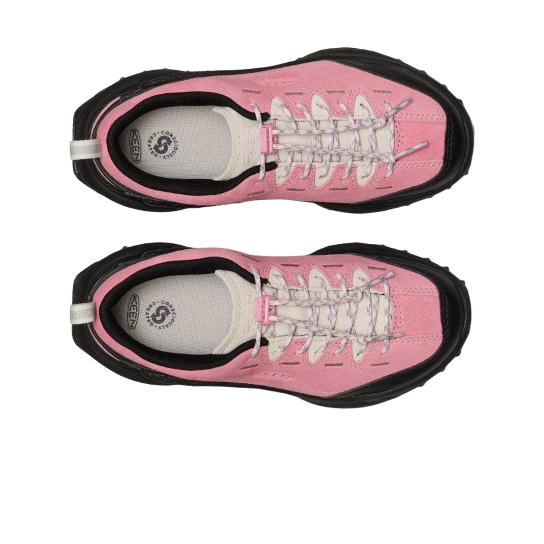 (키즈) 킨 재스퍼 자이오닉 스니커즈 캐시미어 로즈 기글 핑크((Kids) Keen Jasper Zionic Sneakers Cashmere Rose Giggle Pink) - 2