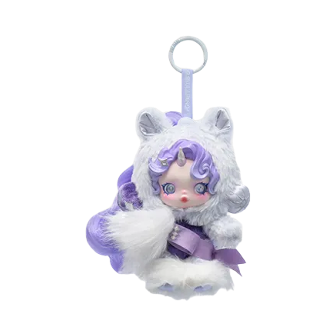 팝마트 스컬판다 마이리틀 포니 시리즈 인형 키링 래어리티 (개봉 박스)(Pop Mart Skullpanda x My Little Pony Series Plush Doll Pendant Rarity (Opened Case))