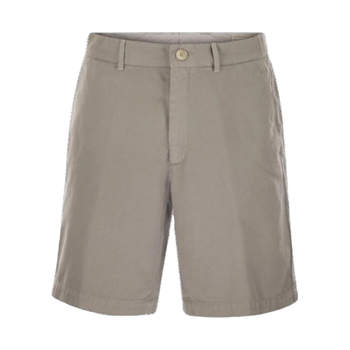 M252DU0010 C6012 25S [15% 쿠폰] Brunello Cucinelli Garment-Dyed Twisted Cotton Gabardine Bermuda Shorts Grey