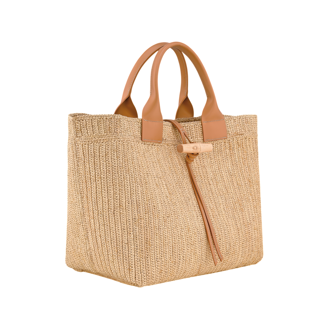 롱샴 르 로조 토트백 베지탈(Longchamp Le Roseau Tote Bag Vegetal) - 2