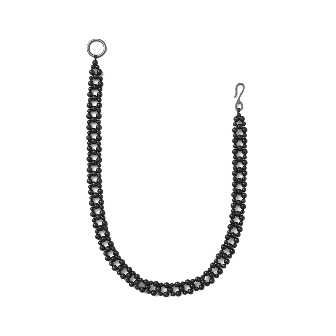 ML729BLK Millo Archive The Harmony Keyring Black