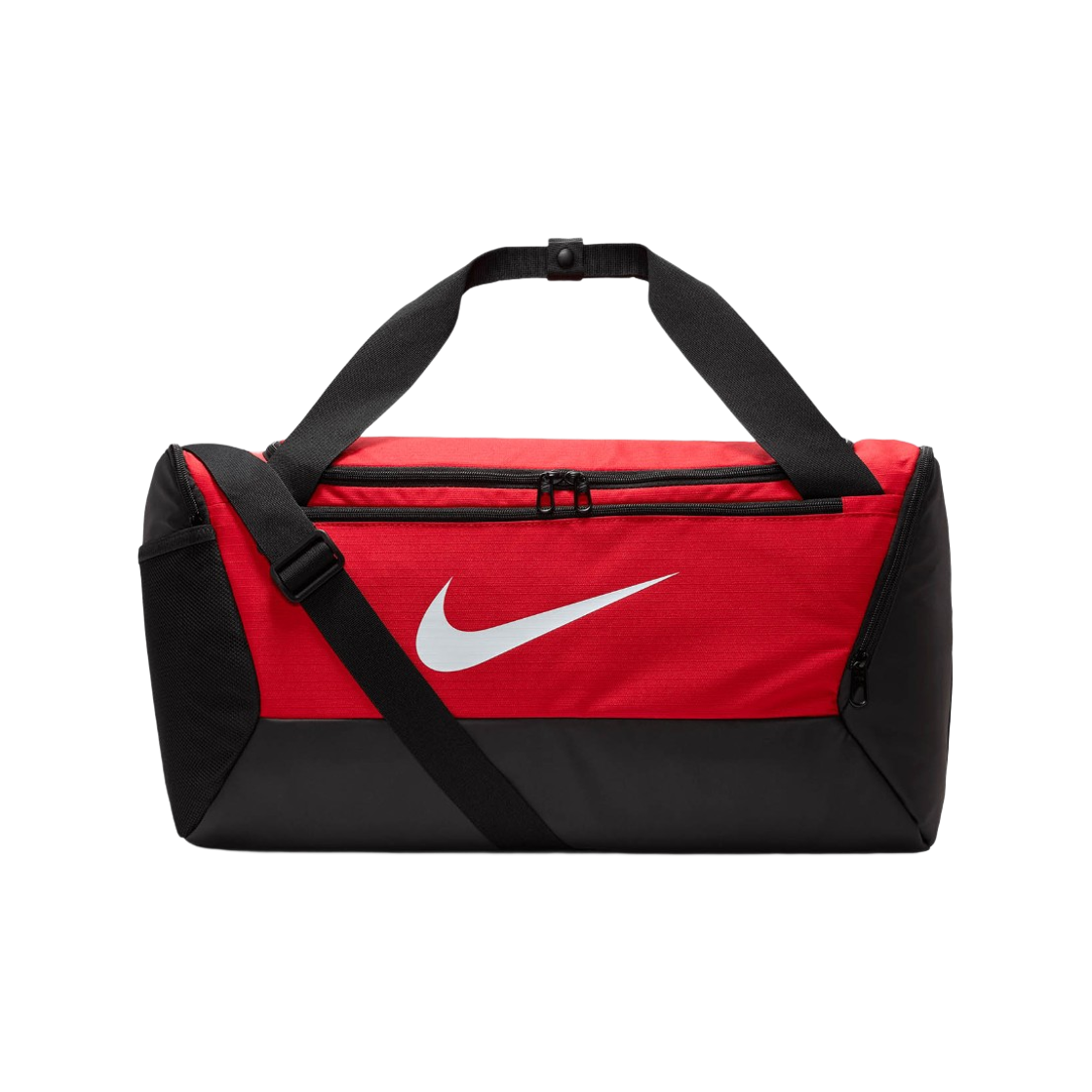 BA5957-657 Nike Brasilia 9.0 Training Duffle Bag Small 41L University Red Black