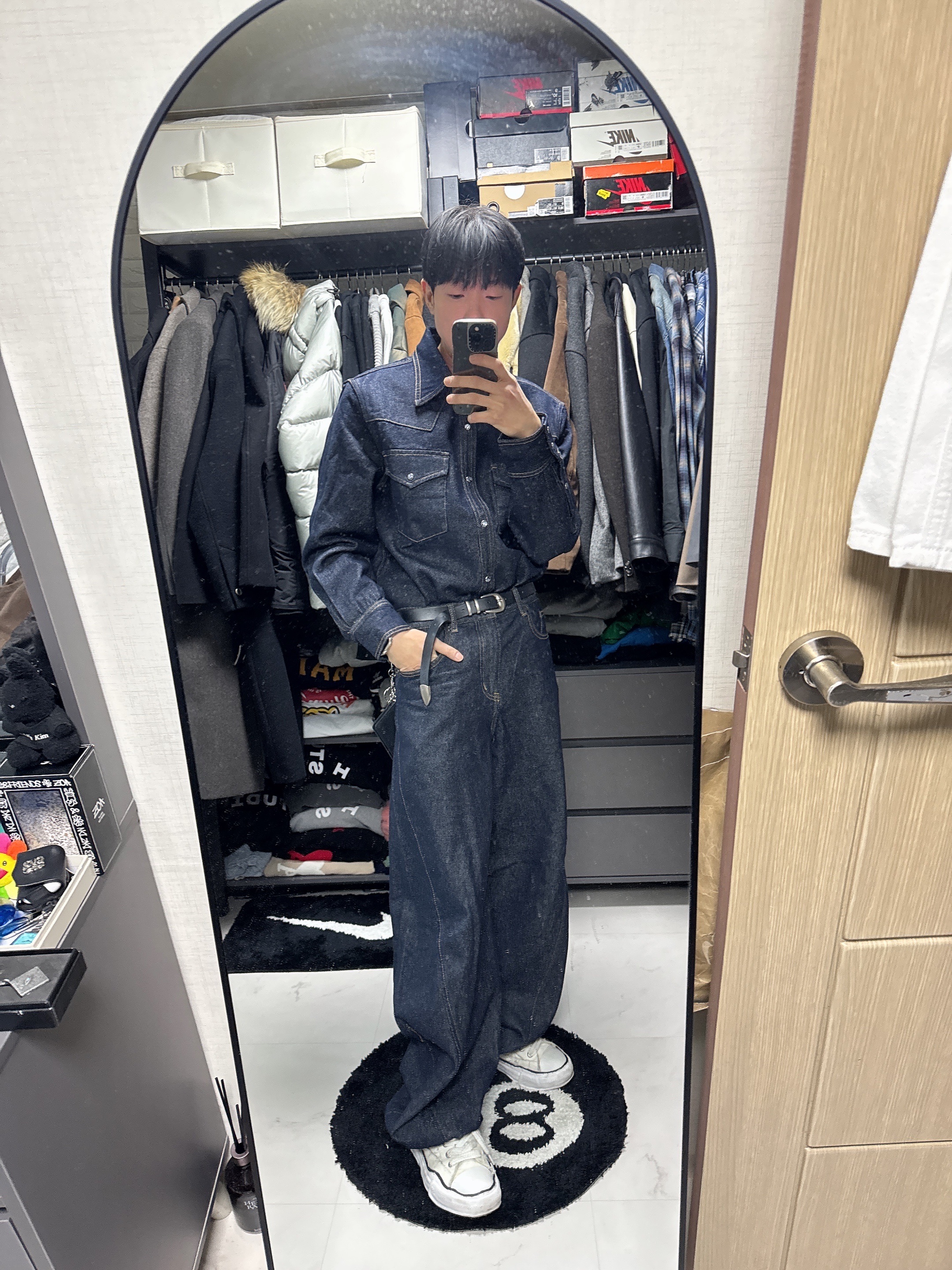 Marshall Major V Black (Korean Ver.) 착용 스타일 - 1