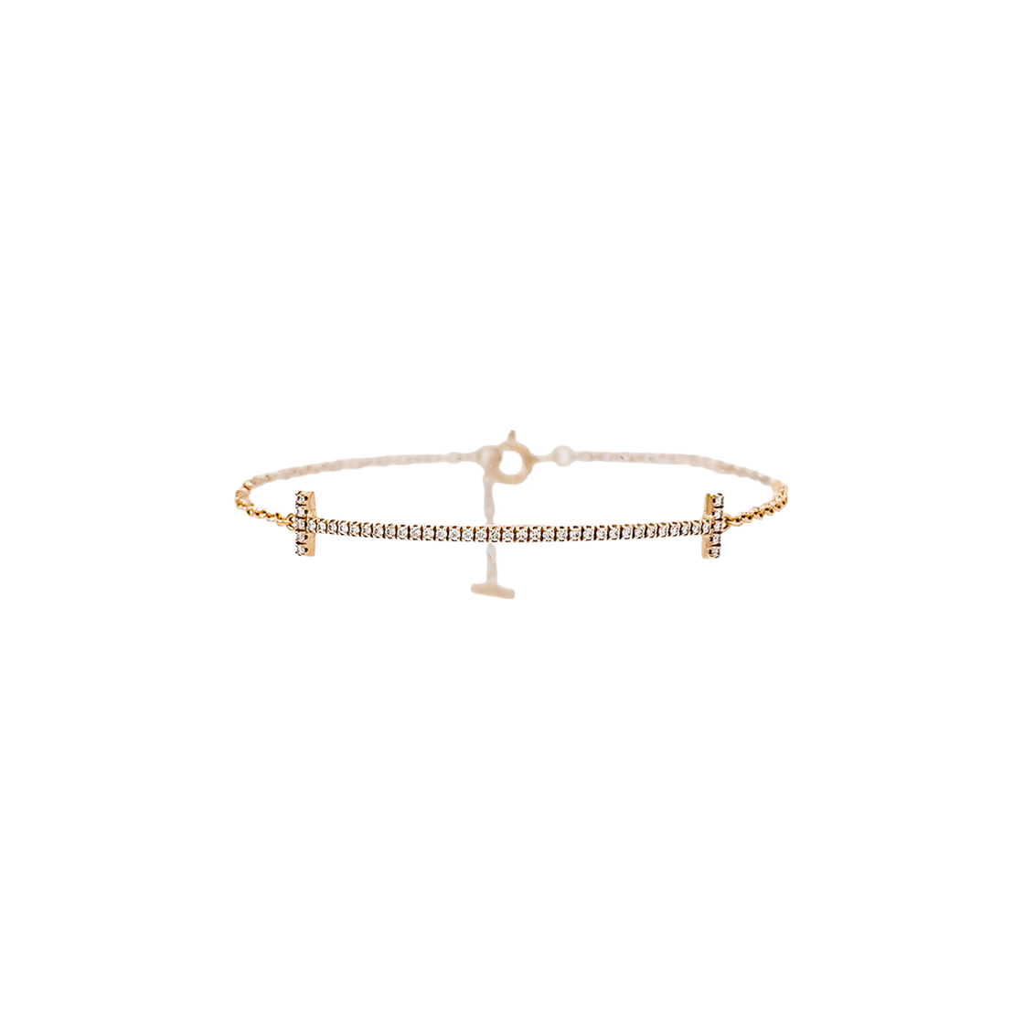 티파니앤코 T 스마일 브레이슬릿 18K 로즈골드 다이아몬드(6ET0220)(Tiffany & Co. T Smile Bracelet in 18K Rose Gold with Diamonds (6ET0220))