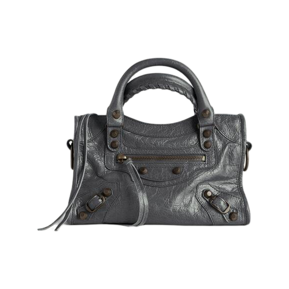 발렌시아가 르 시티 백 미니 볼캐닉 락(Balenciaga Le City Bag Mini In Volcanic Rock) - 1
