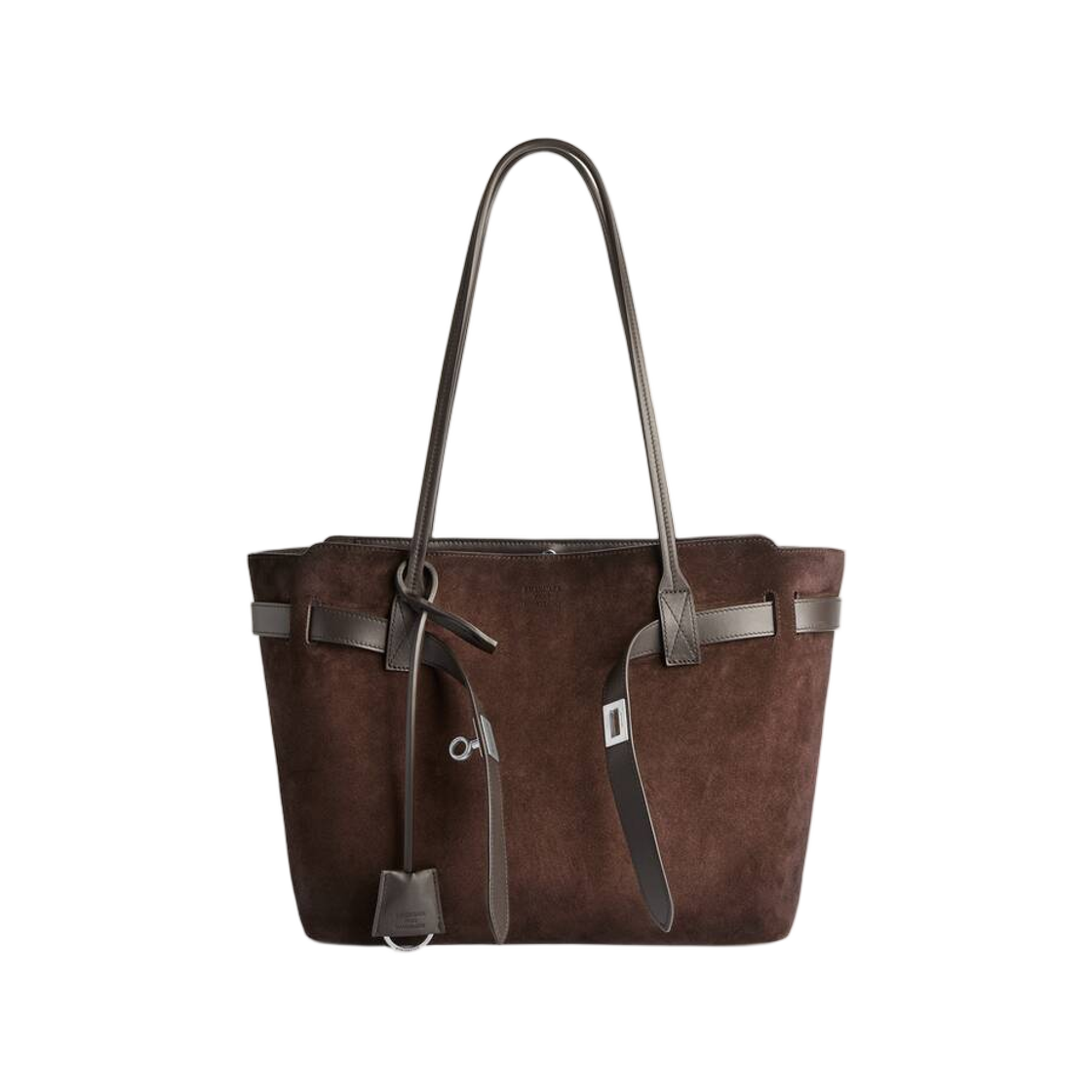 8456122ACCH2308 Balenciaga Bel Air Tote Bag Medium In Light Espresso