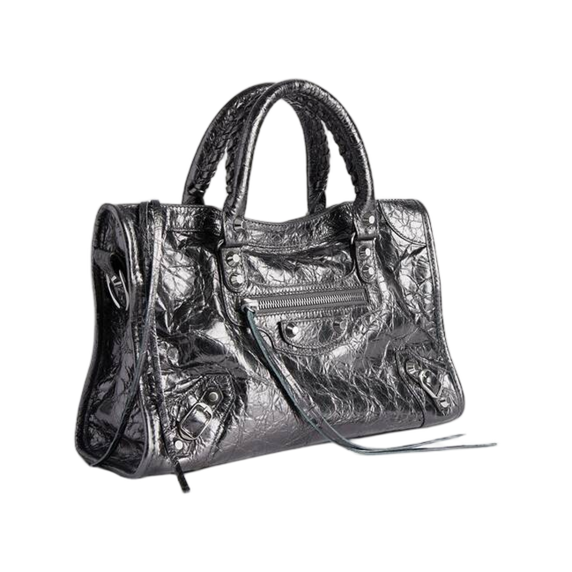 발렌시아가 르 시티 백 스몰 스틸 그레이(Balenciaga Le City Bag Small In Steel Grey) - 2