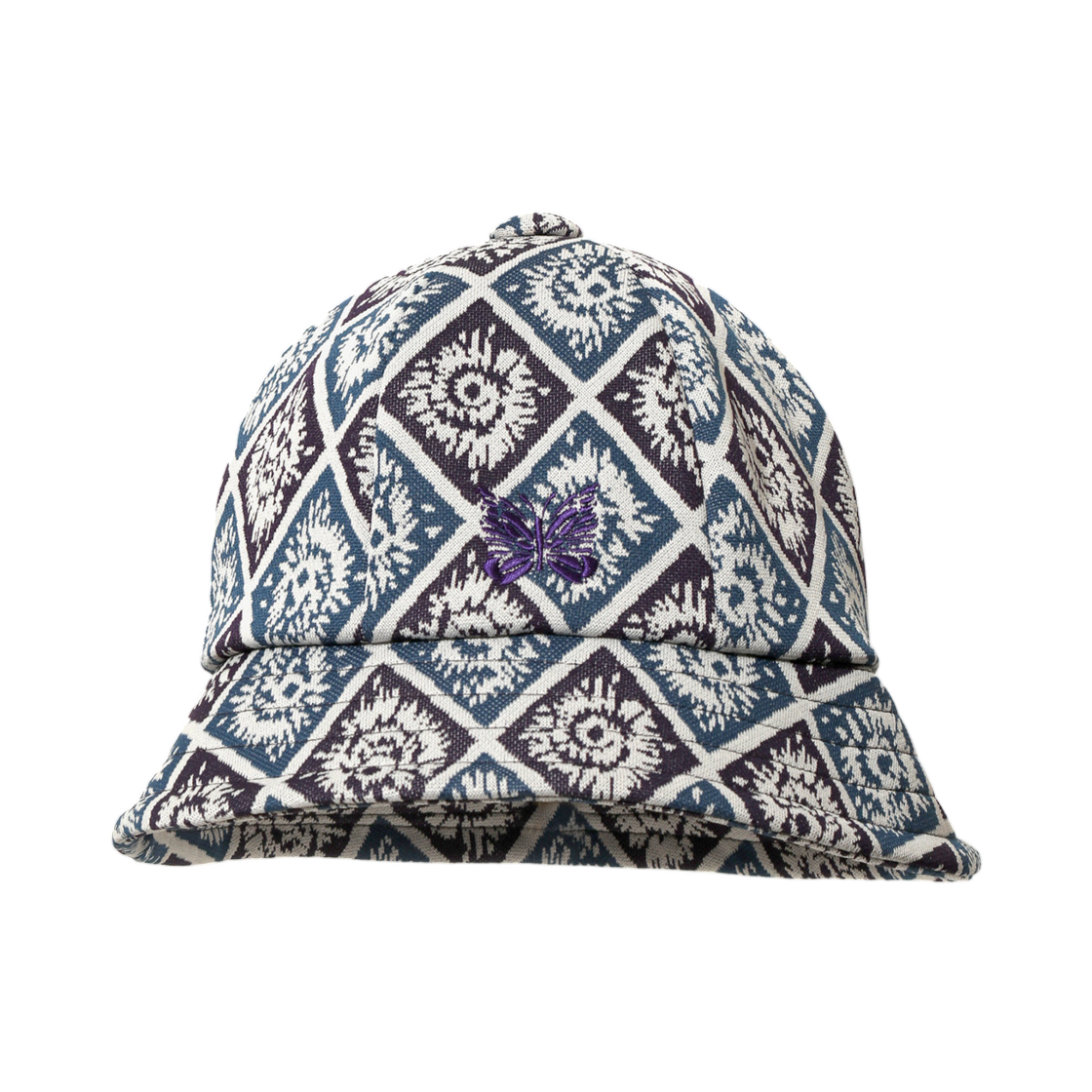 SX076A Needles Bermuda Hat Poly Jacquard Blue Purple