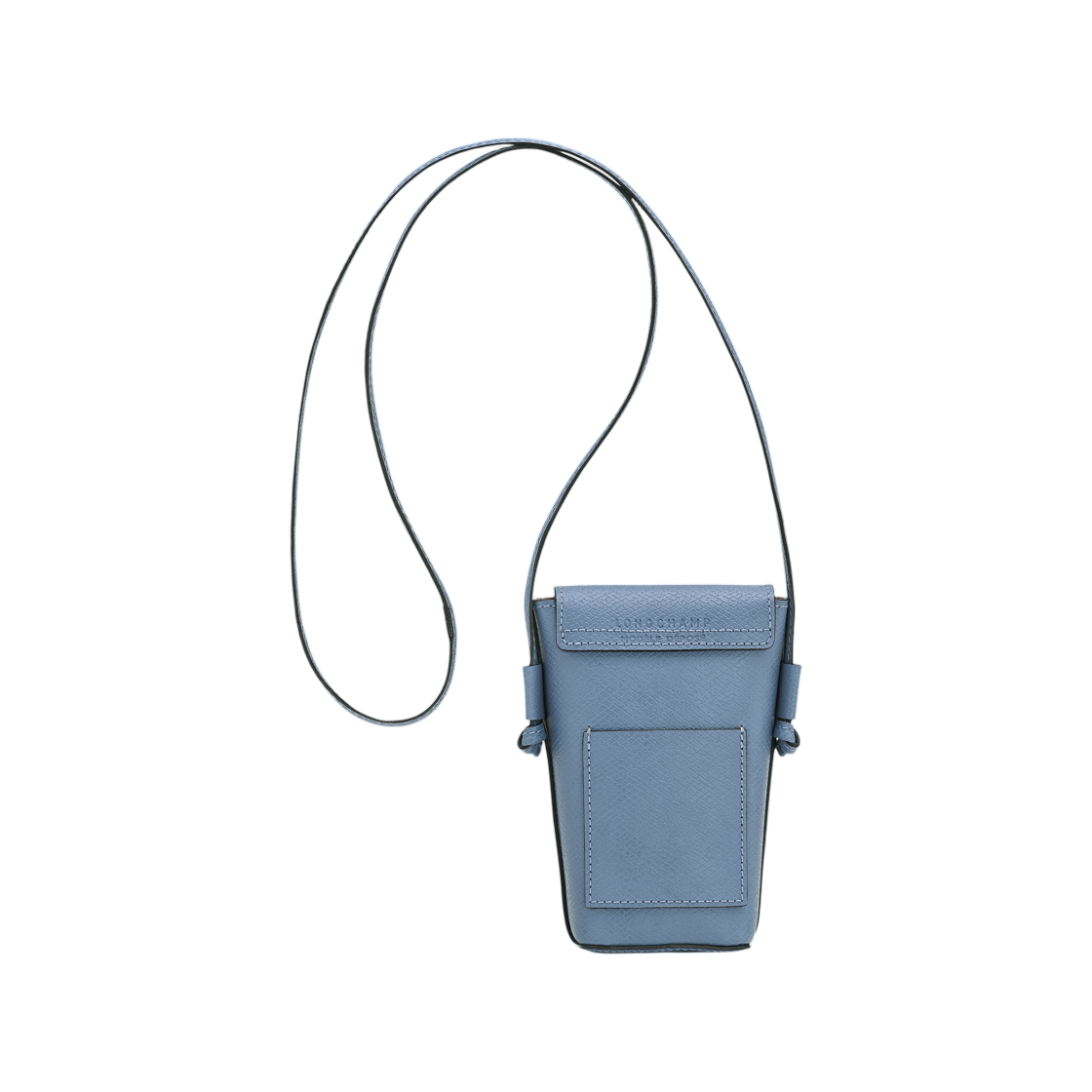 롱샴 에퓌르 폰 케이스 레더 레이스 슬레이트(Longchamp Epure Phone Case with Leather Lace Slate) - 3