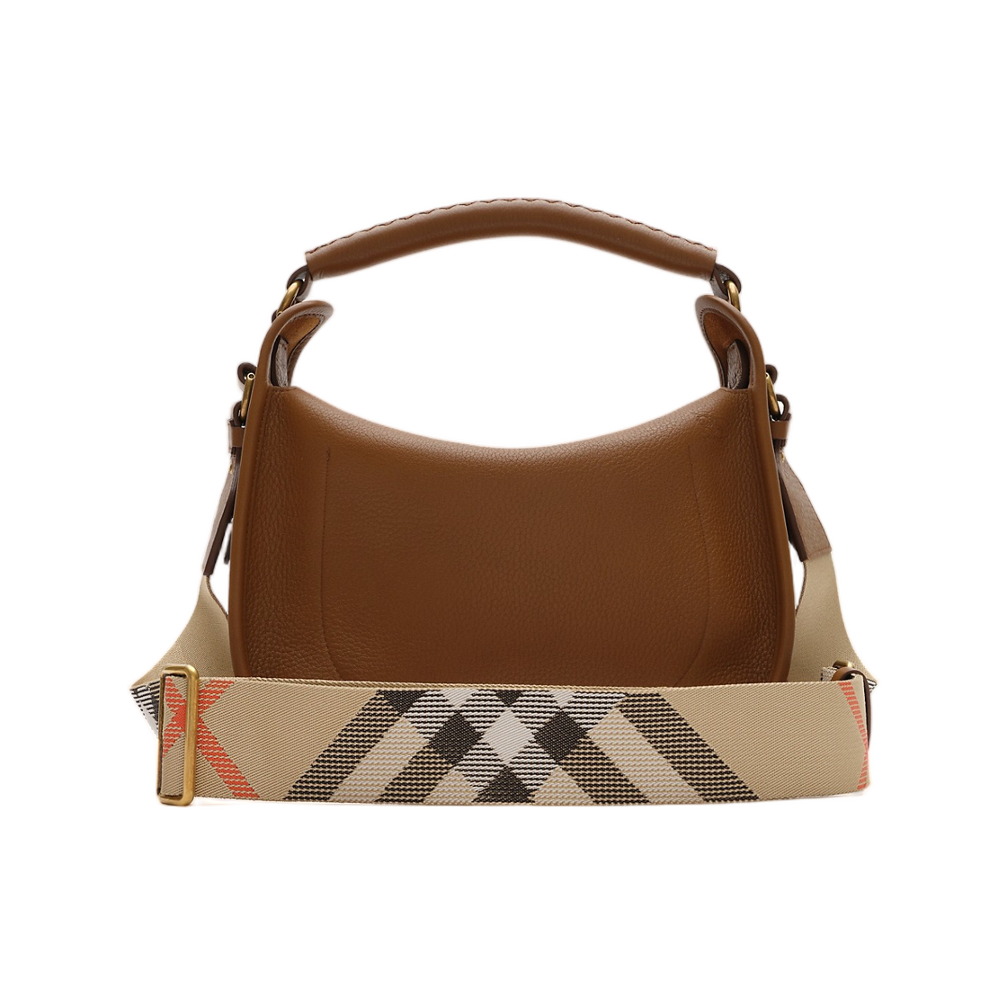 버버리 스몰 B 클립 메신저 백 헤이즐 브라운(Burberry Small B Clip Messenger Bag Hazel Brown) - 2
