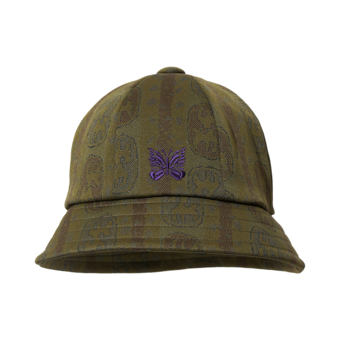 SX076C Needles Bermuda Hat Poly Jacquard Olive
