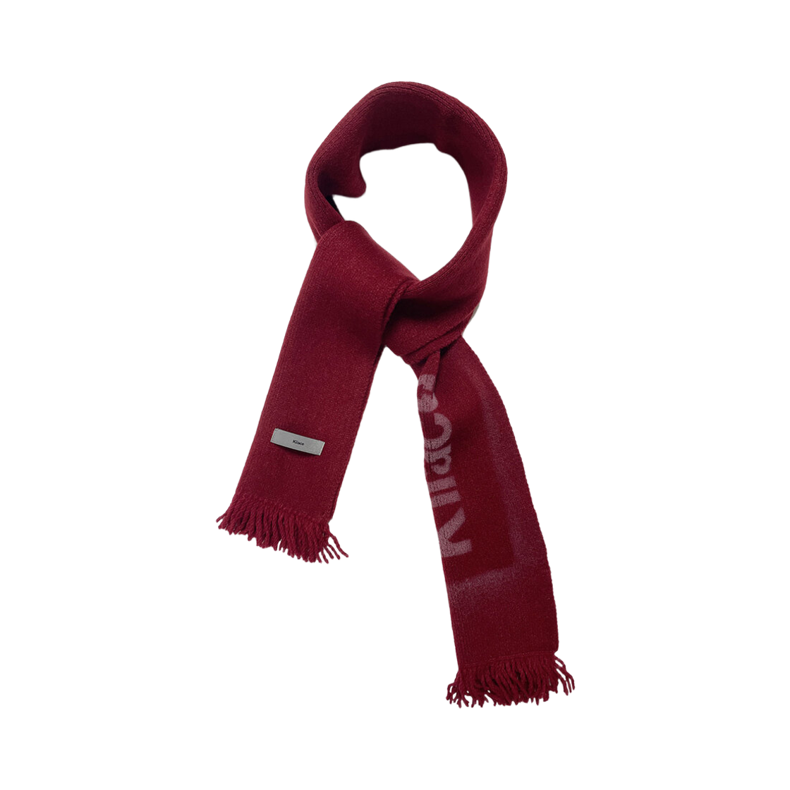 키아세 스프레이 페인트 스카프 레드(Kiiace Spray Paint Scarf Red) - 2