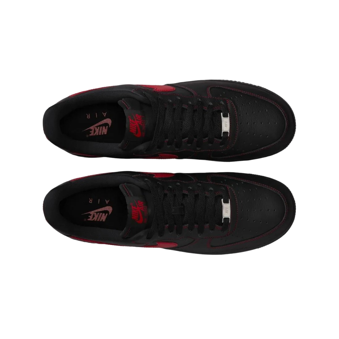 나이키 에어포스 1 '07 LV8 브레드 블랙 유니버시티 레드(Nike Air Force 1 '07 LV8 Bred Black University Red) - 2