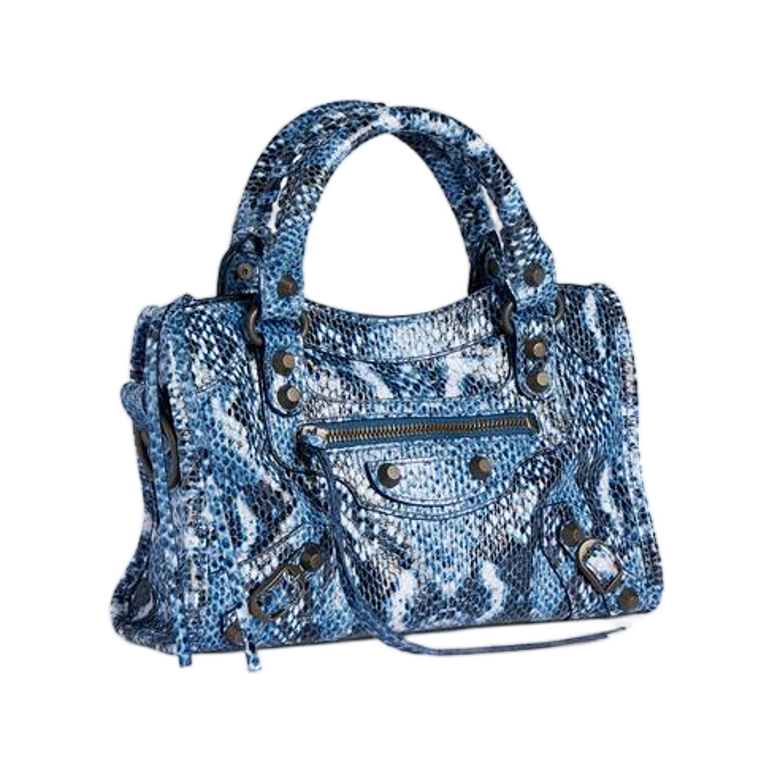 발렌시아가 르 시티 백 미니 블루(Balenciaga Le City Bag Mini In Blue) - 2