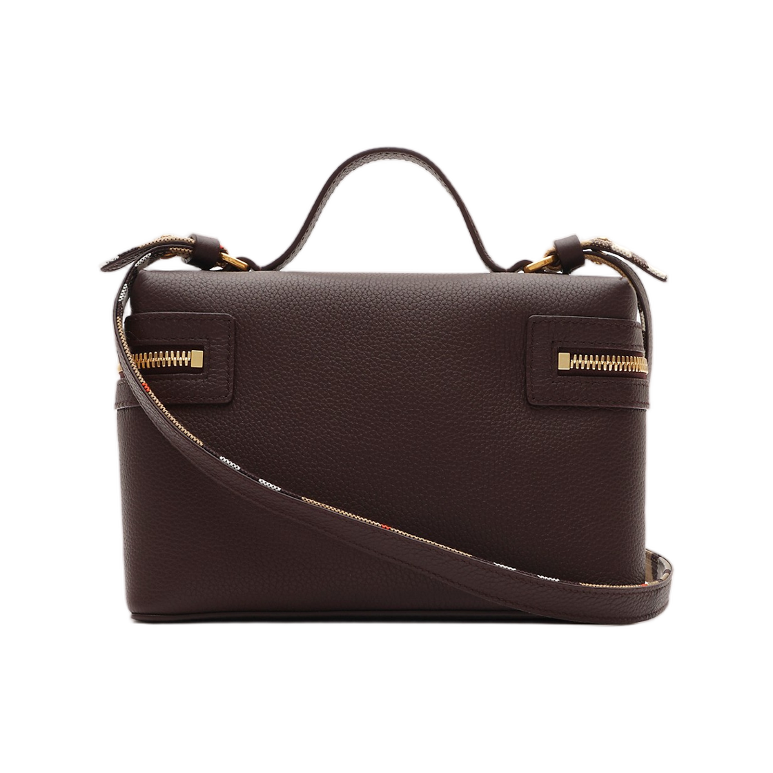 버버리 블룸즈버리 베니티 케이스 피트 브라운 샌드 베이지(Burberry Bloomsbury Vanity Case Peat Brown Sand Beige) - 3