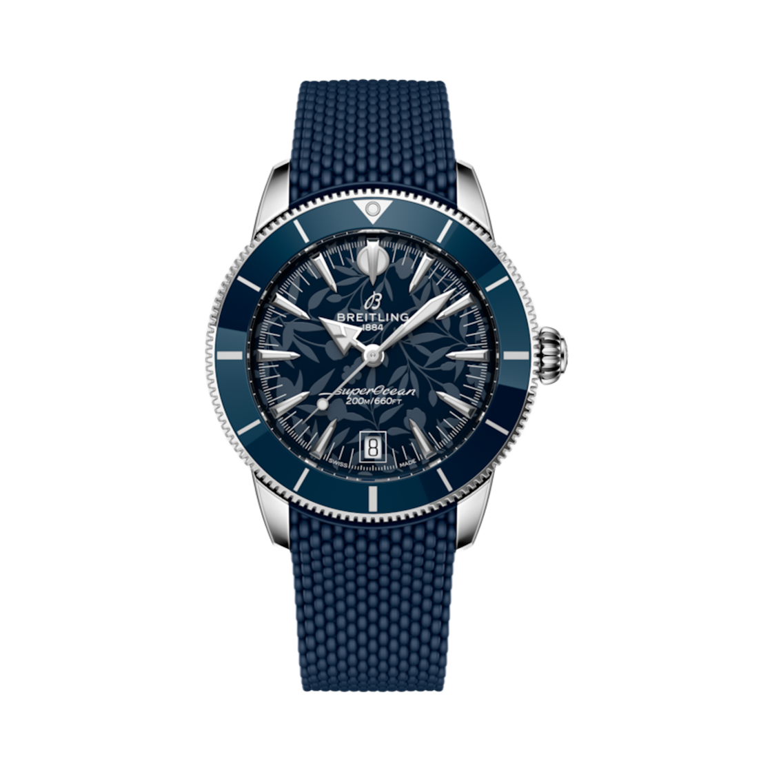 AB31101A1C1S1 Breitling Superocean Heritage B31 Automatic 40mm Kelly Slater Limited Edition Blue Rubber Blue
