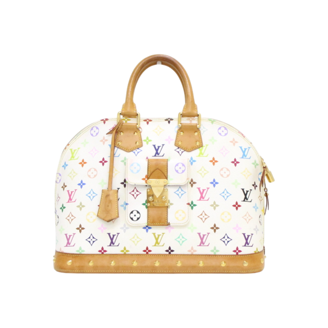 루이비통 M40441 무라카미 모노그램 화이트멀티 알마GM 토트백aa60707(Louis Vuitton Murakami Monogram White Multi Alma GM Tote Bag)