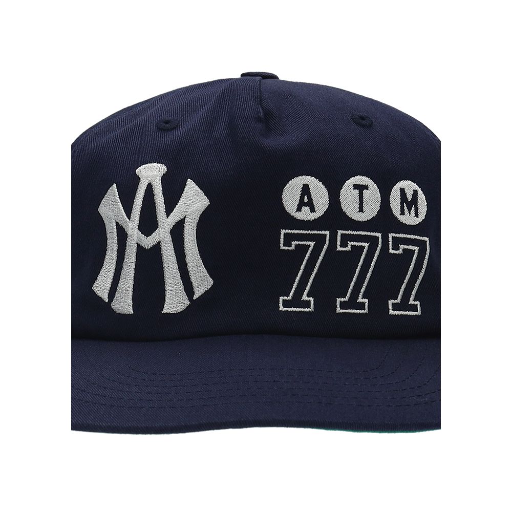 애프터매스 에이티엠 777 로고 볼 캡 네이비(Aftermath Atm 777 Logo Ball Cap Navy) - 5