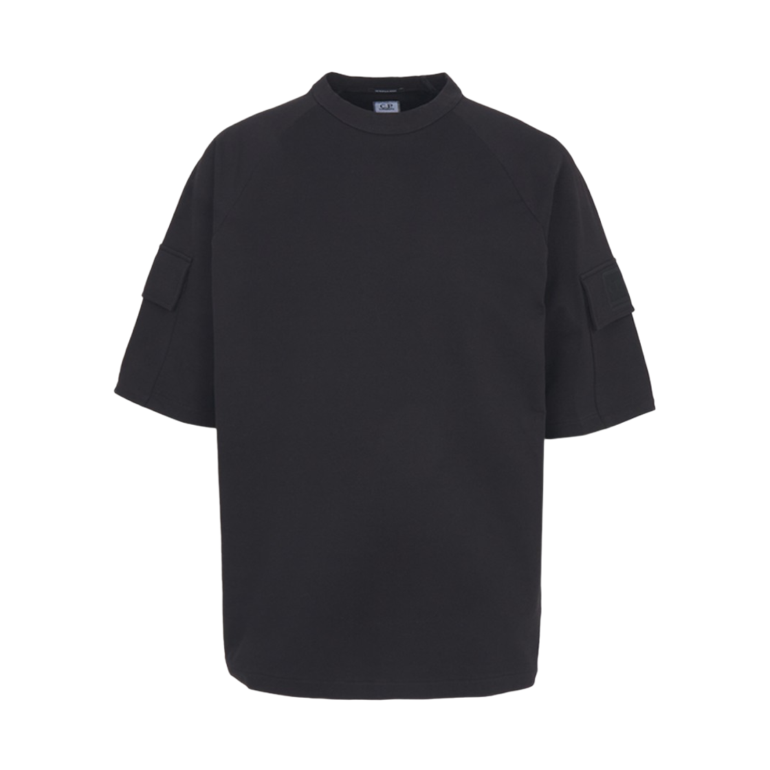 20CLSS030A006452W999 C.P. Company Short Sleeve Pocket T-Shirt Black - 26SS