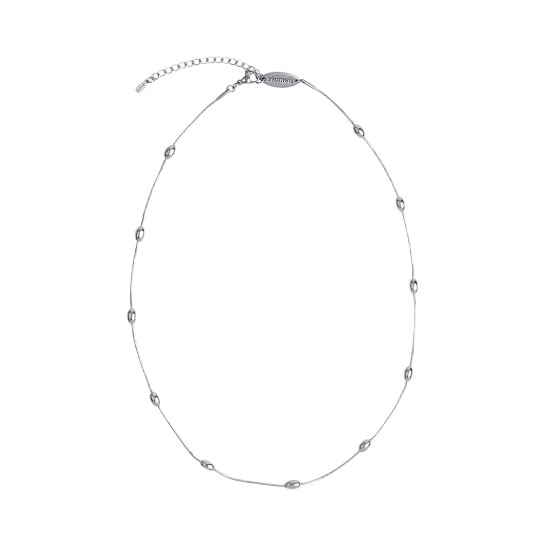 리오므 오르빗 오버랩 체인 목걸이(Riomeu Orbit Overlap Chain Necklace)