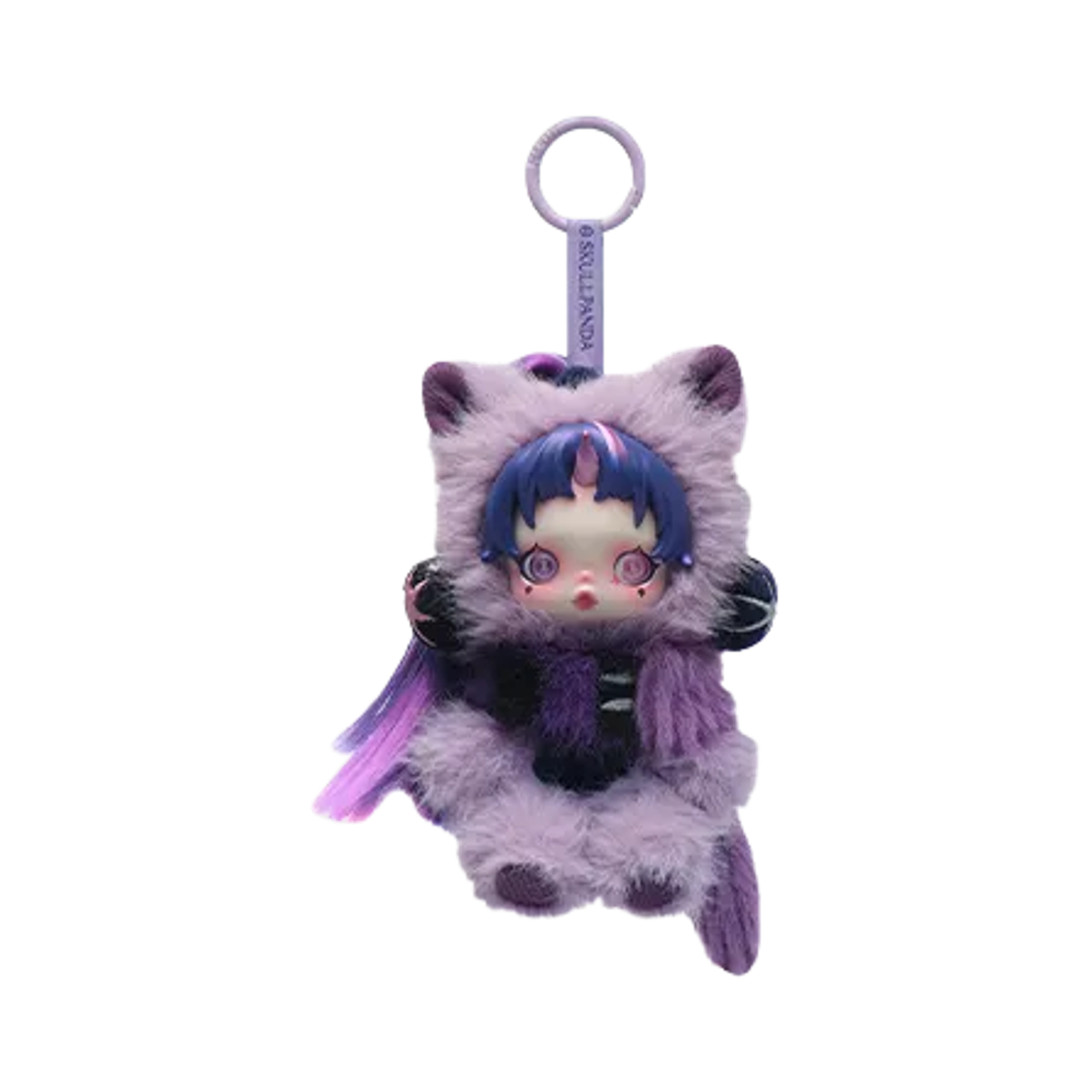 팝마트 스컬판다 마이리틀 포니 시리즈 인형 키링 트와일라잇 스파클 (개봉 박스)(Pop Mart Skullpanda x My Little Pony Series Plush Doll Pendant Twilight Sparkle (Opened Case))